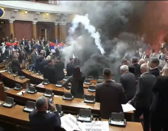 Serbian Opposition Lawmakers Set Off Smoke Grenades in Parliament Protest