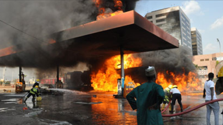 Two Killed in Ibadan Tanker Fire at Filling Station