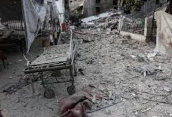 Israeli Air Strike Damages Gaza’s Last Functional Hospital on Palm Sunday