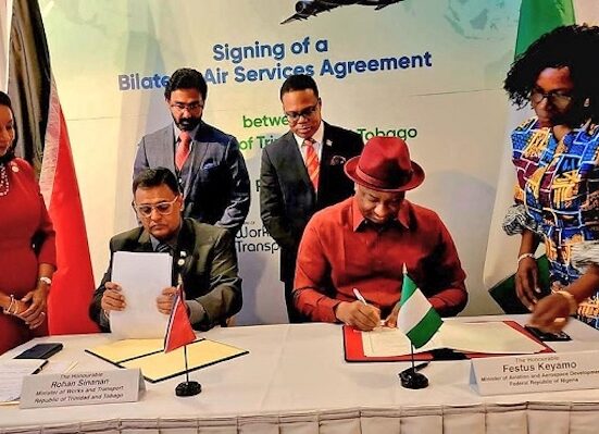 Nigeria, Trinidad and Tobago Sign Historic Aviation Deal