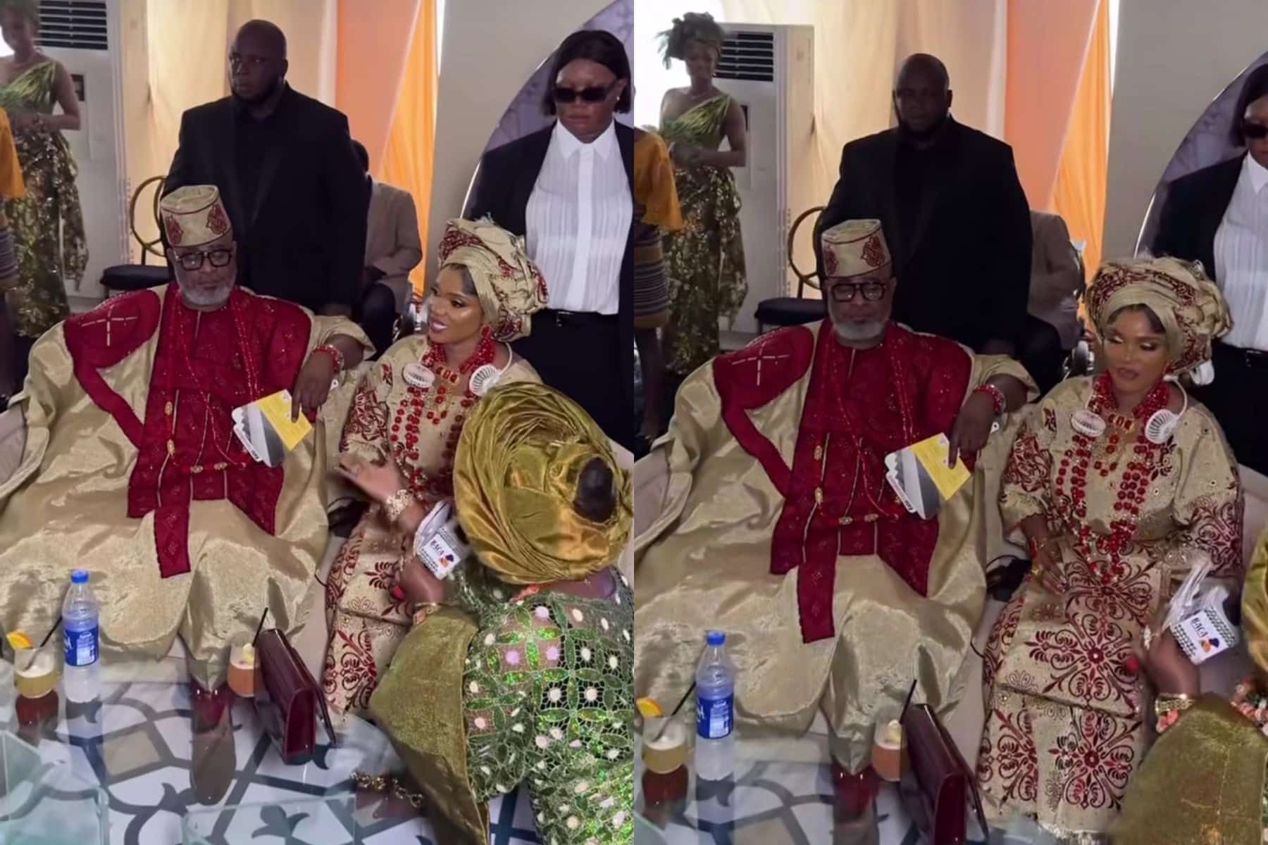 Public Reactions Trail Iyabo Ojo’s Reunion with Ex-Husband at Daughter’s Wedding