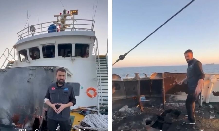 Gaza-Bound Aid Ship Seeks Repairs in Malta After Drone Strike