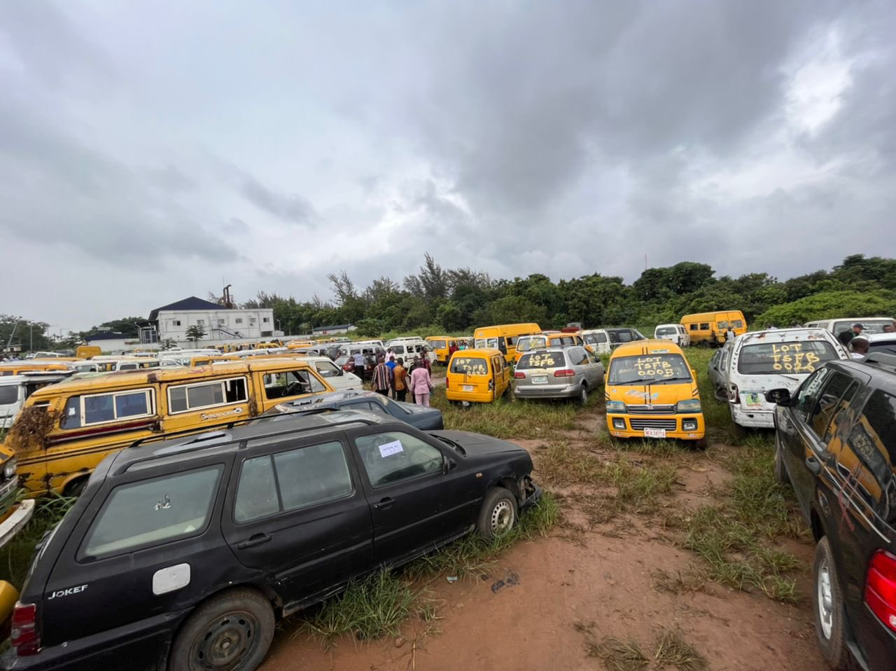 Lagos Impounds Over 200 Unroadworthy Vehicles in Safety Crackdown