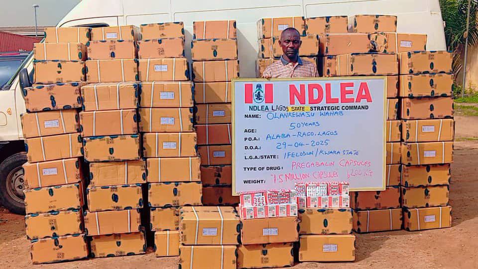 NDLEA Seizes N3.4bn Worth of Drugs in Lagos and Rivers