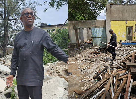 Lagos Government Denies Role in Alleged Peter Obi Family Property Demolition