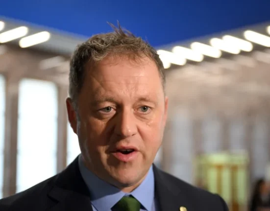 Irish Defence Minister Thomas Byrne