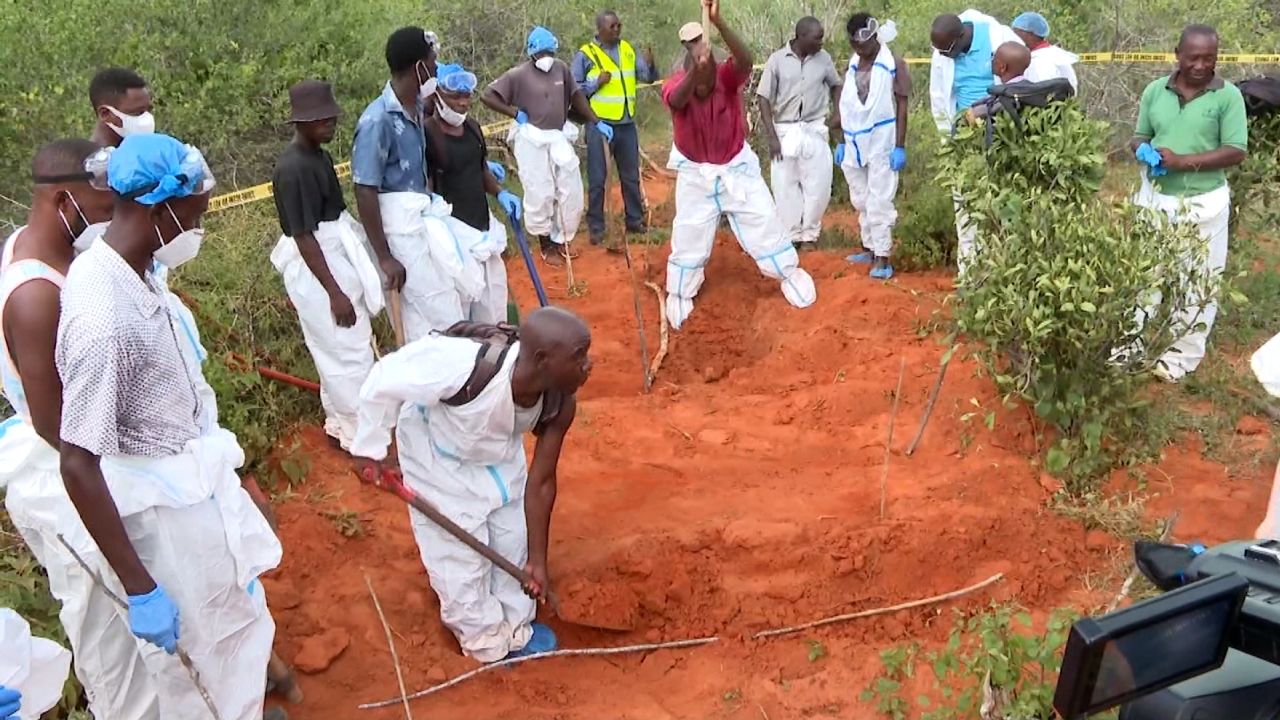 Kenya Uncovers More Graves Linked to Religious Cult
