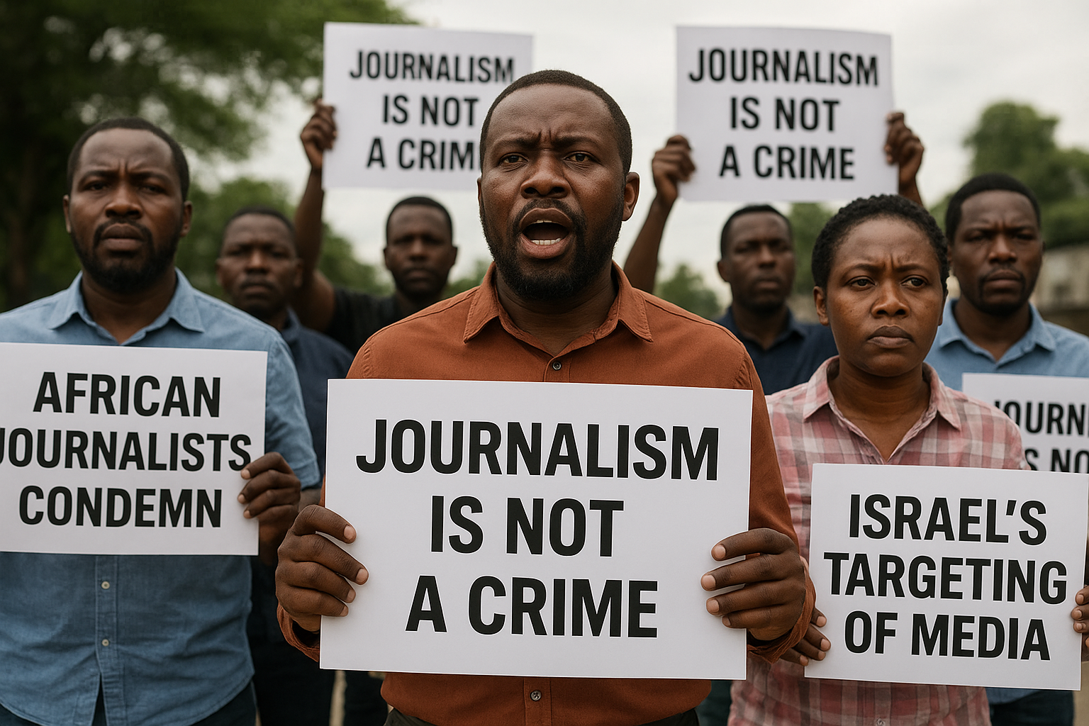 African Journalists Condemn Israel’s Targeting of Media, Say Journalism Is Not a Crime