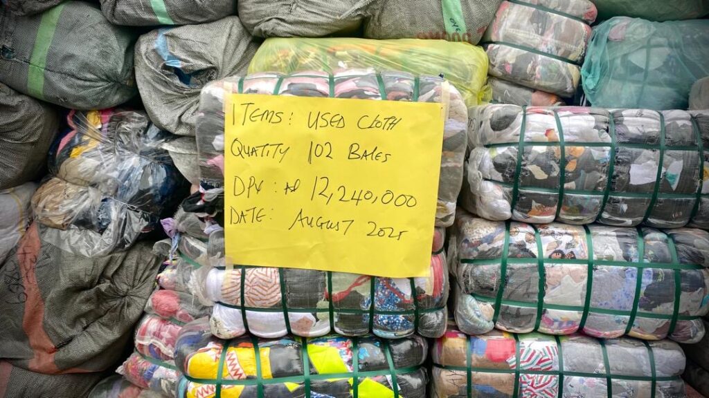 Customs Seizes ₦3.1bn Contraband in South-West Crackdown