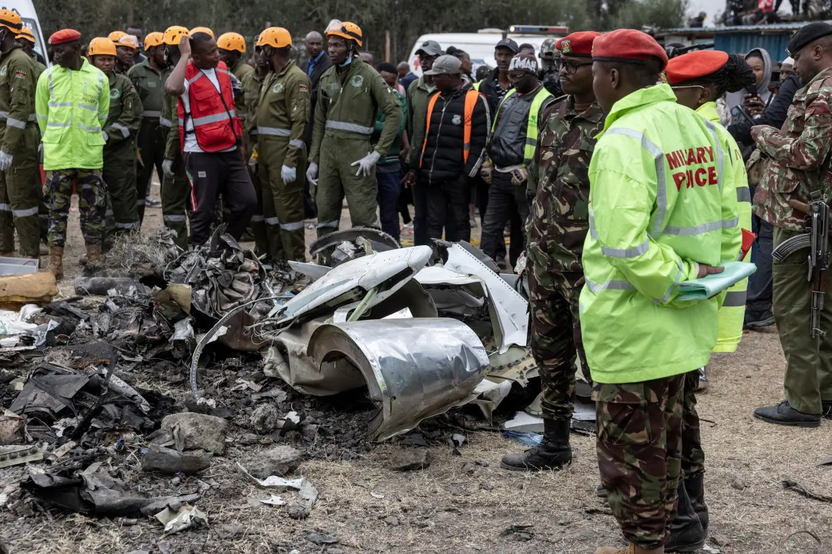 Air Ambulance Crash Kills Six Near Nairobi