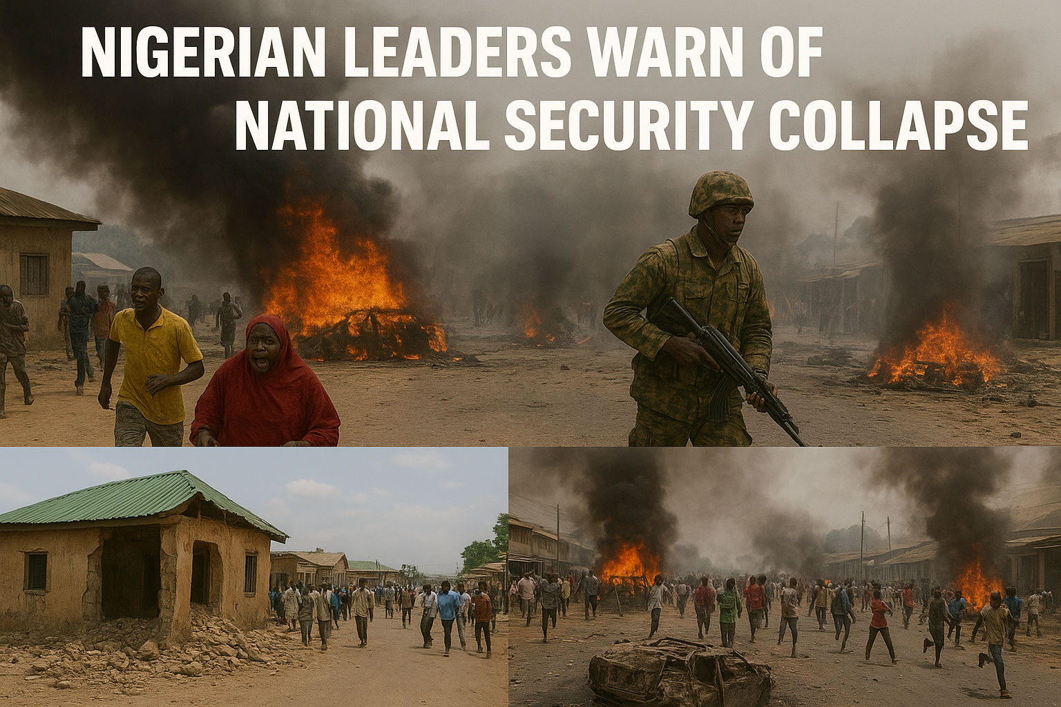 Nigerian Leaders Warn of National Security Collapse
