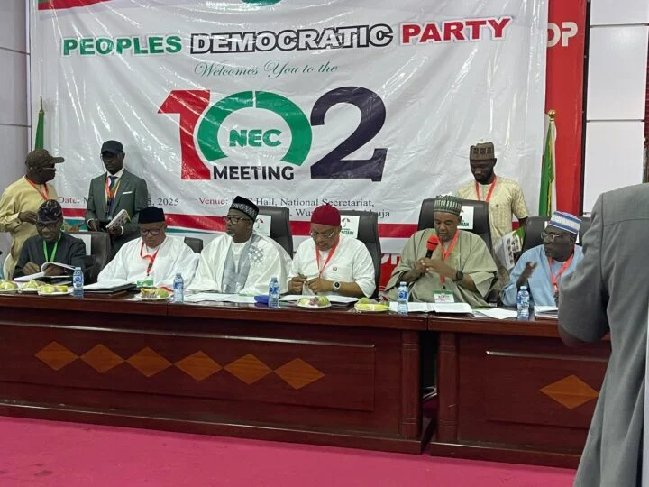 PDP Zones 2027 Presidential Ticket to South