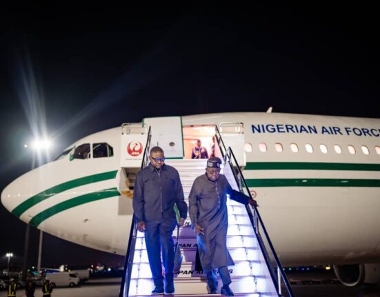 President Tinubu Arrives Japan for TICAD9 Summit