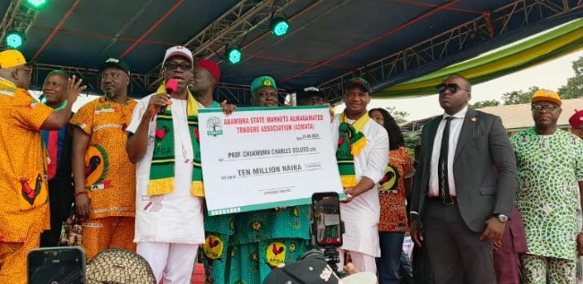 Anambra Traders Back Soludo for Second Term