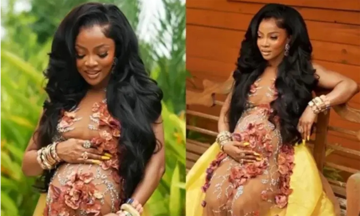Toke Makinwa announces pregnancy, calls it ‘biggest project’ of her life