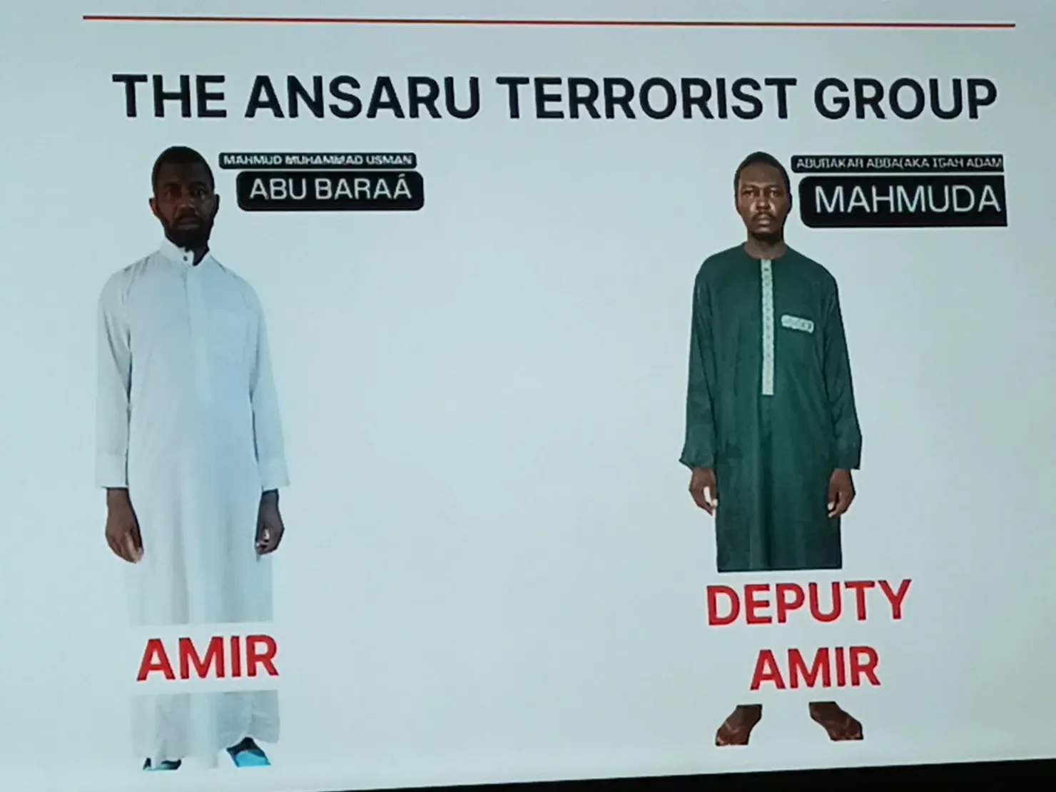 FG to Arraign Ansaru Commanders on Terrorism Charges