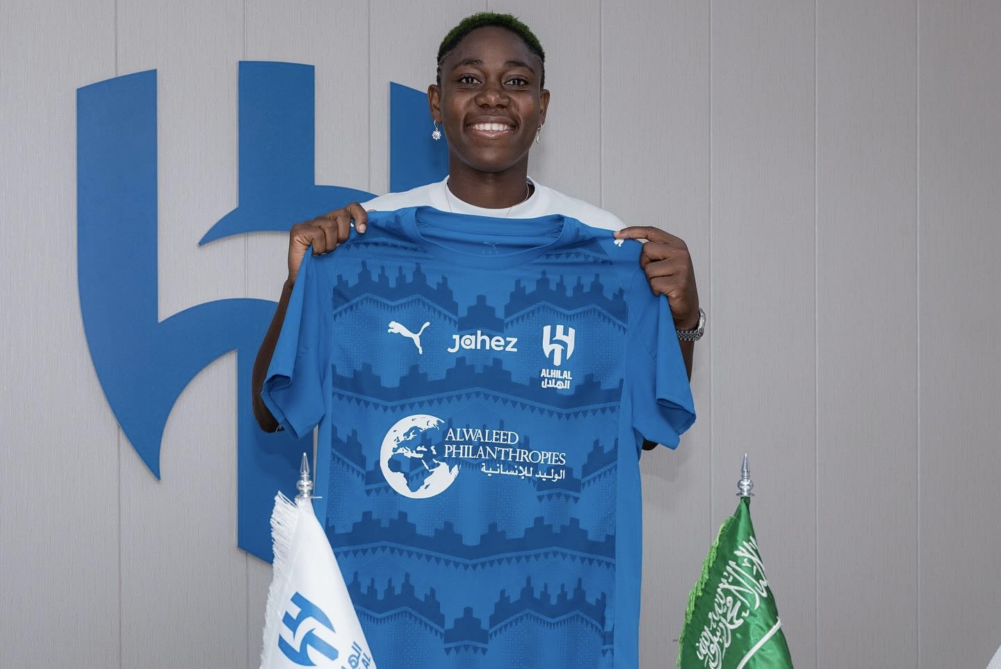 Asisat Oshoala Joins Al-Hilal from Bay FC
