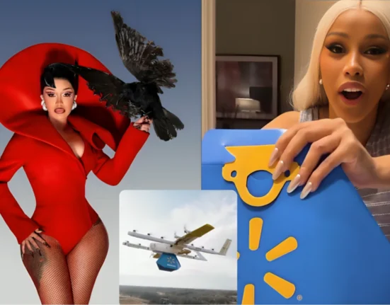 Cardi B Breaks Drone Delivery World Record with Album Launch
