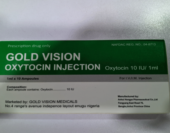 NAFDAC Warns Against Fake Oxytocin in Circulation