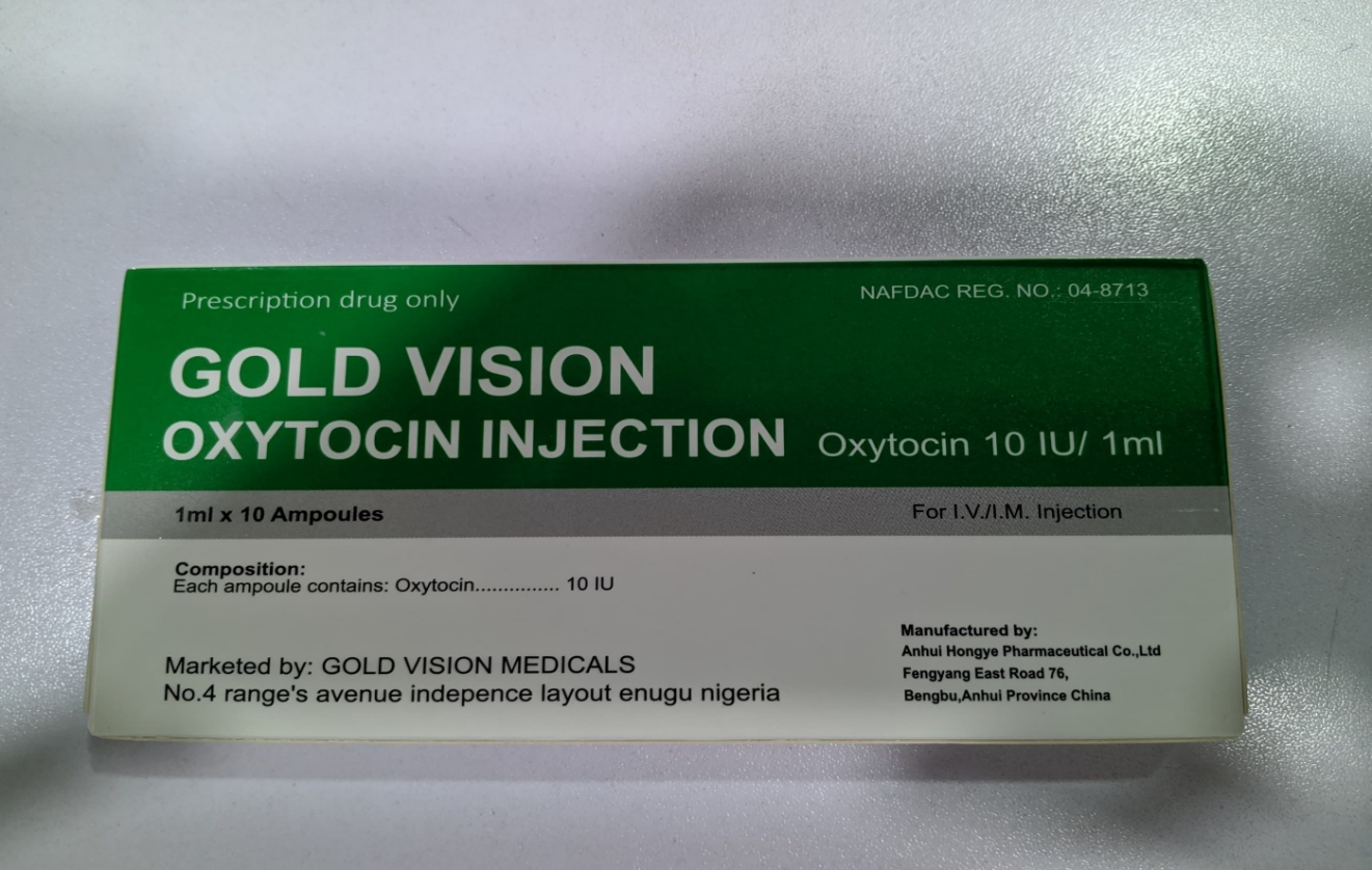 NAFDAC Warns Against Fake Oxytocin in Circulation