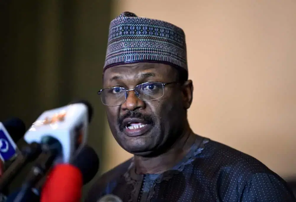 Law prevents sanctions on early campaigns says INEC Chairman