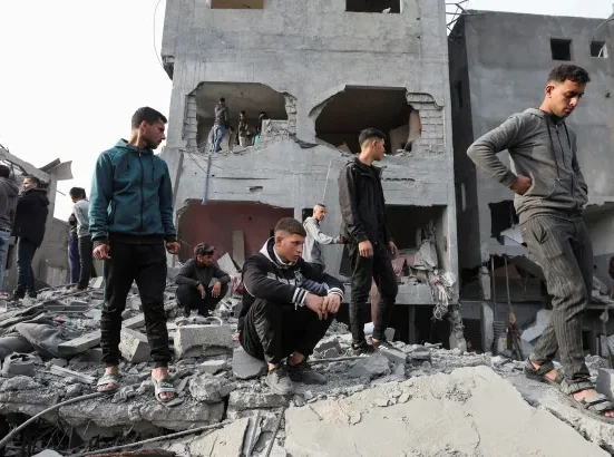 Israeli Strikes Kill 13 Palestinians in Gaza