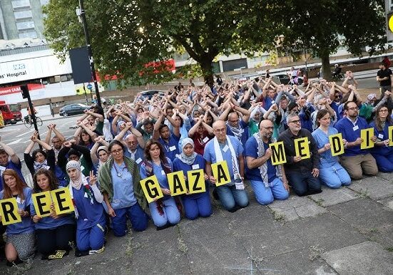 British Medics Decry ‘Targeting of Healthcare’ in Gaza as Protests Intensify