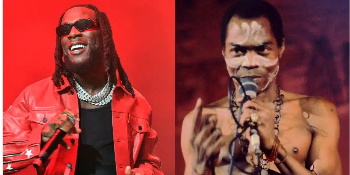 Only Fela Kuti Is Greater Than Me says Burna Boy  