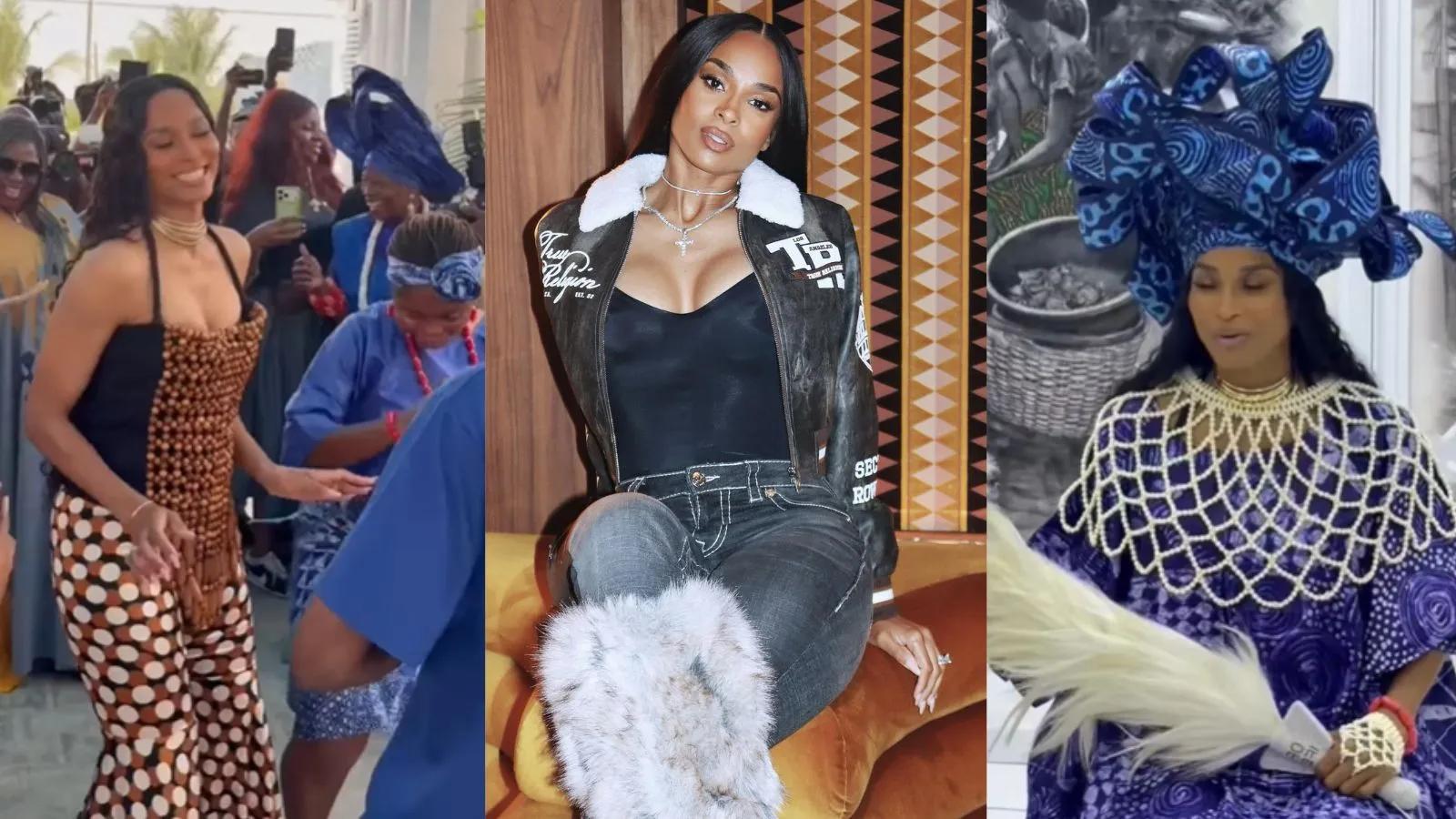 Grammy Winner Ciara Joins Lagos Fashion Week to Celebrate African Art and Culture