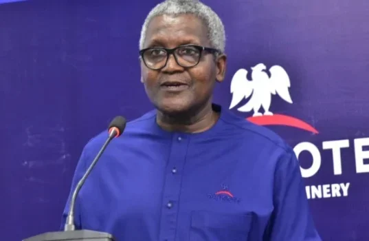 Dangote to Sell Up to 10% Stake in Refinery, Targets 1.4m Barrels Daily Output