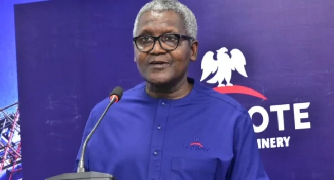 Dangote to Sell Up to 10% Stake in Refinery, Targets 1.4m Barrels Daily Output