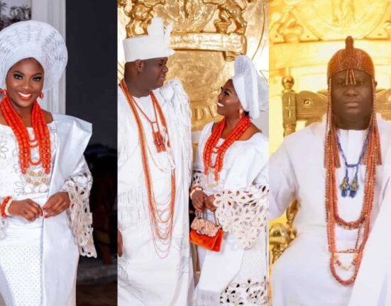 Queen Ashley Celebrates Ooni of Ife with Emotional Tribute, Calls Him Her ‘Greatest Blessing’