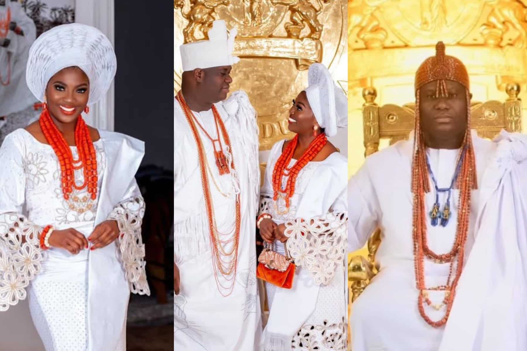 Queen Ashley Celebrates Ooni of Ife with Emotional Tribute, Calls Him Her ‘Greatest Blessing’