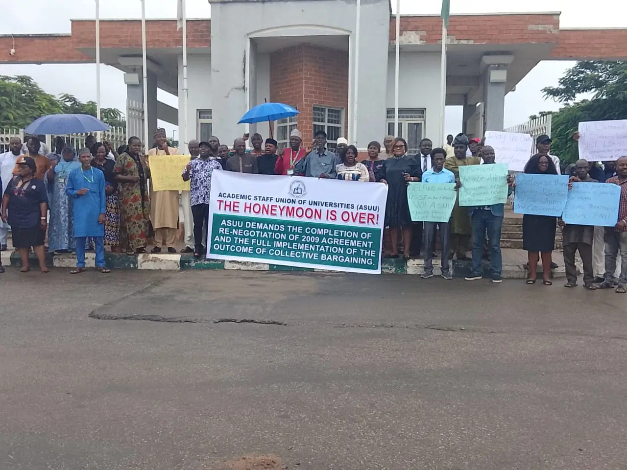University Workers Protest in Abuja over Unmet Demands