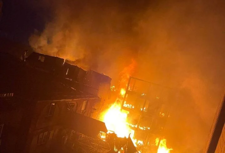 Fire Razes Section Of Alaba International Market In Lagos