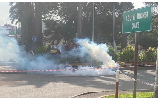 Police Defend Teargas Use at Abuja Protest, Cite Threat to Critical Infrastructure