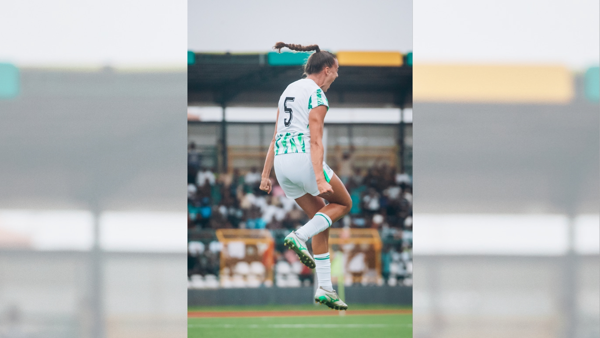 Plumptre Scores First Nigeria Goal as Falcons Clinch WAFCON Qualification