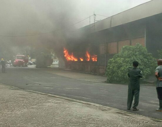 Fire Razes Part of Rivers State Secretariat in Port Harcourt