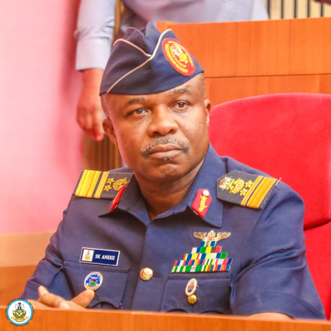 Air Marshal Aneke Rallies Commanders to Intensify Strikes Against Terrorists and Armed Gangs