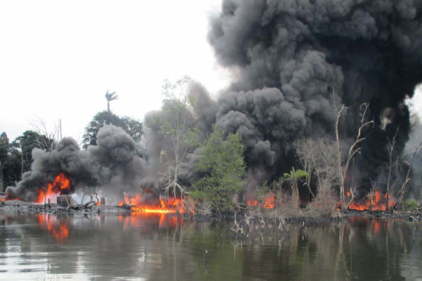 Army Destroys 14 Illegal Refineries, Arrests 14 in Fresh Niger Delta Crackdown