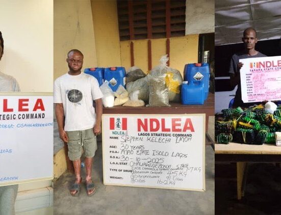 NDLEA Uncovers Synthetic Cannabis Lab in Lagos Home