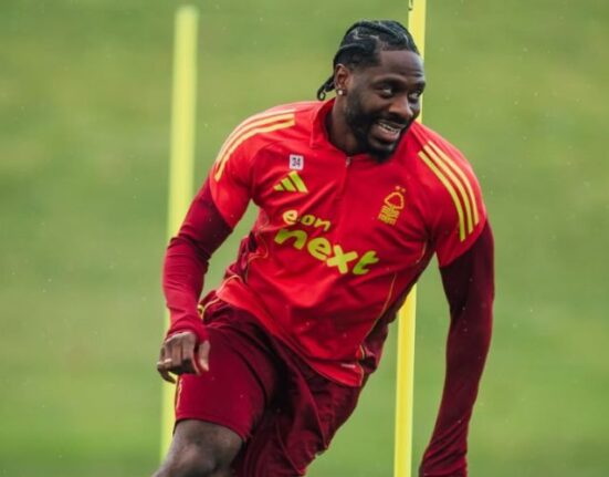 Super Eagles Fullback Aina Yet to Resume Full Training Ahead of AFCON