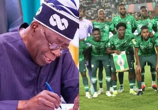 Tinubu Commends Super Eagles Despite Loss to DRC