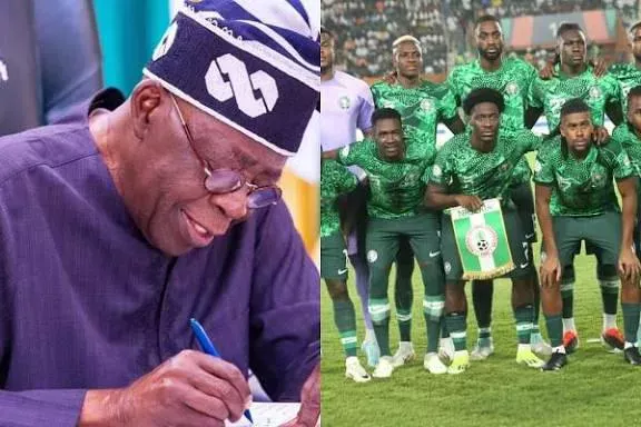 Tinubu Commends Super Eagles Despite Loss to DRC