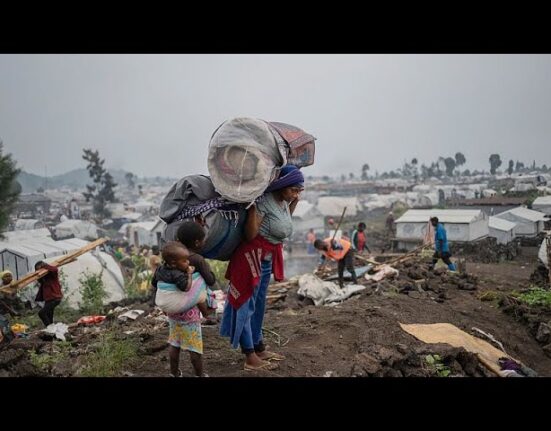 DRC fighting forces 200,000 people to flee as M23 advances, dozens killed