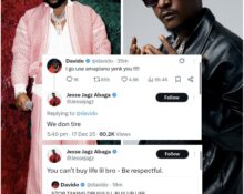Davido and Jesse Jagz Clash on X Over Music, Alleged Drug Use