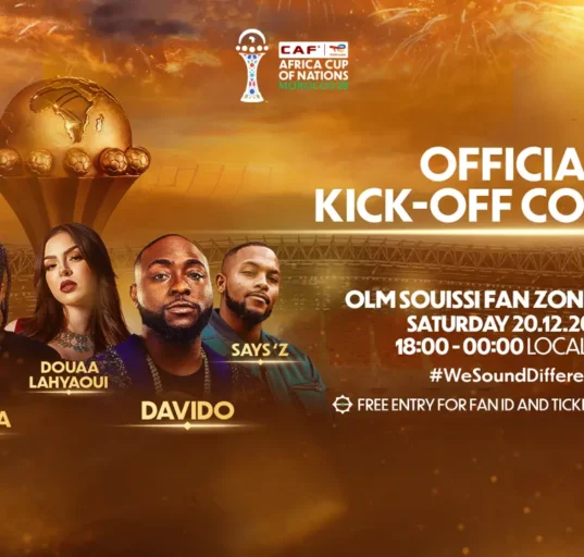 Davido to headline AFCON 2025 opening concert in Morocco