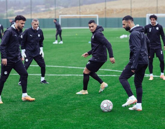 Egypt, South Africa Rehearse Ahead of Friday AFCON Match
