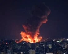 Israel carries out air strikes across southern Lebanon