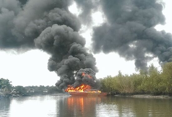 Navy Destroys Five Illegal Refinery Sites in Niger Delta